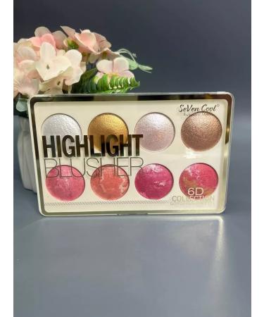 Cosmetics Palette Rumyan Highlaiter Facial