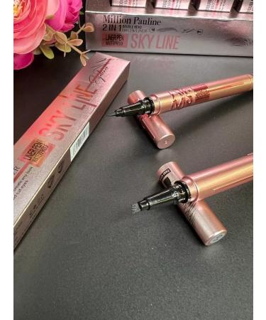 Doubleended pencil and eyebrow eyeliner 2 in 1 - Buy Online on GoSupps.com