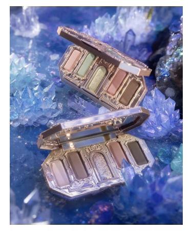 Flower Knows Nude Palette of shadows with a mermaid MoonLight Mermaid - Buy Online on GoSupps.com