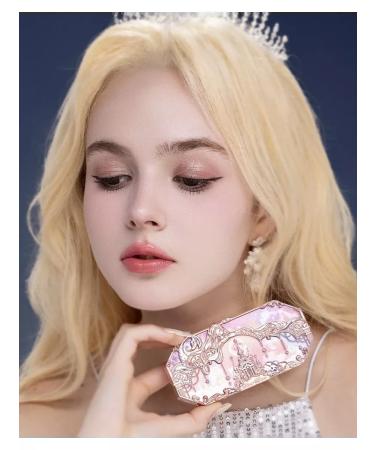 Flower Knows Nude Palette of shadows with a mermaid MoonLight Mermaid - Buy Online on GoSupps.com