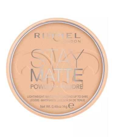 Rimmel Facial powder Stay Matte tone 006 Warm Beige 14g - Buy Online on GoSupps.com