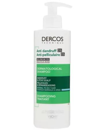 VICHY Dercos hair shampoo against dandruff and seborrhea 390 ml