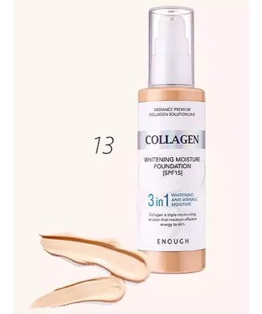 ENOUGH Tonal cream tone 13 for face matte collagen - Buy Online on GoSupps.com