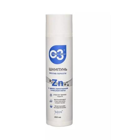 BEAUTY RU Shampoo against dandruff with zinc pyricon 250 ml
