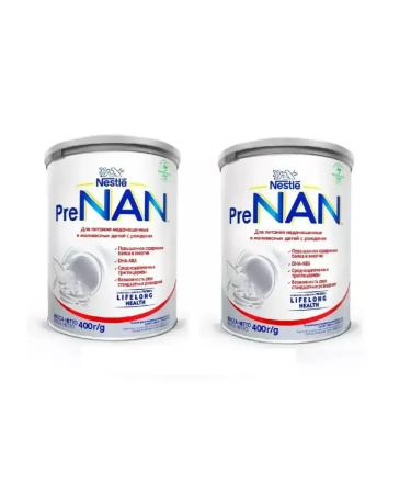 Nestle Nan Pre Dairy mixture for premature children 400g 2 pcs