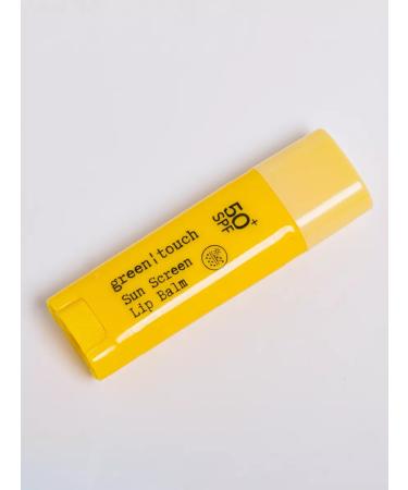 Green touch Lip balm moisturizing hygienic lipstick C SPF 50+ - Buy Online on GoSupps.com