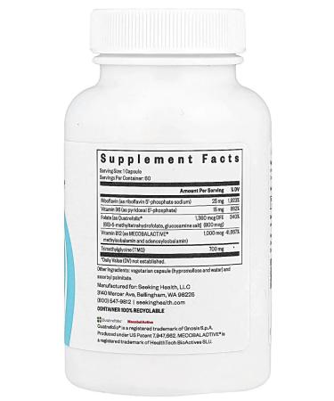 Seeking Health Homocystex plus 60 capsules - Buy Online on GoSupps.com