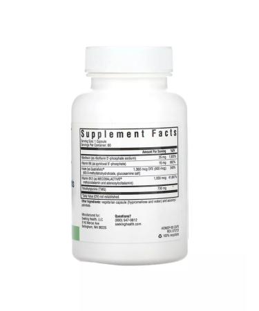 Seeking Health Homocystex plus 60 capsules - Buy Online on GoSupps.com