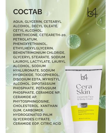 B4 Face and body cream is nutritious with cramids - Buy Online on GoSupps.com