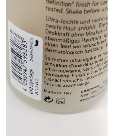 BeautyNsk Tonal cream HD Liquid Coverage 010 - Buy Online on GoSupps.com