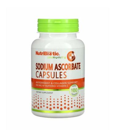 NutriBiotic Sodium ascorbate 100 capsules