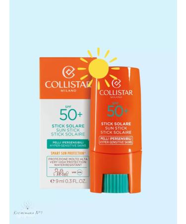 Collistar Sunscreen Steak SPF 50+ Sun Stick 9 ml