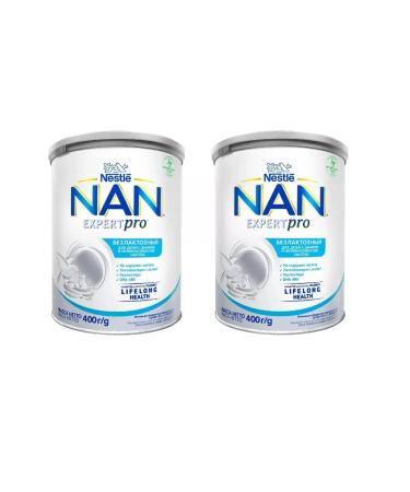 Nestle Nan mixture of lactose milk 400 g 2 pcs