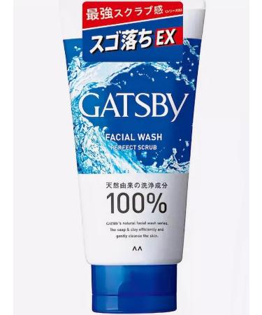 Mandom Gatsby foam scrub for washing 130g aroma of freshness