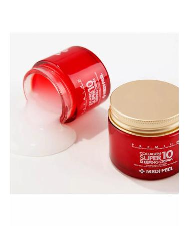 MidiPeel Rejuvenating night face cream with collagen - Buy Online on GoSupps.com