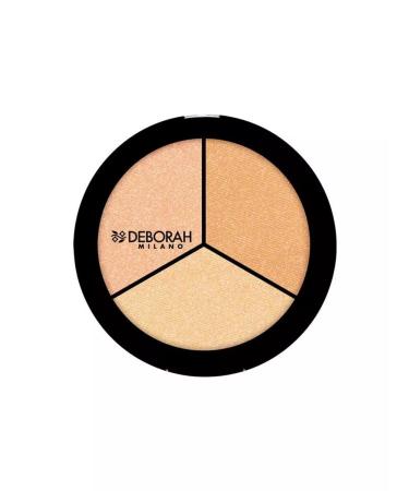 DEBORAH Highlighter for Faces Trio Highlighter Palette
