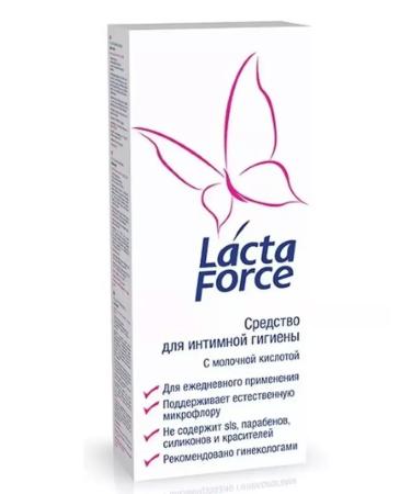Best 911 lactaForce an intimate hygiene product 200 ml