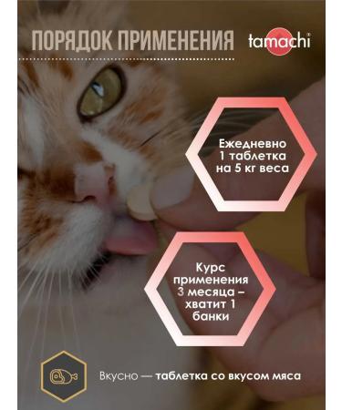 Tamachi Taurine cat vitamins for vision and heart 100pcs - Buy Online on GoSupps.com