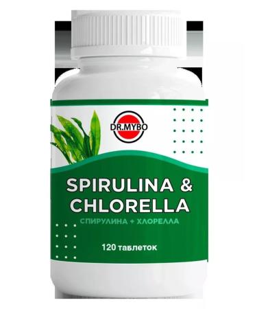 DR MYBO spirulina+chlorella n120 table 0.5g-1pcs