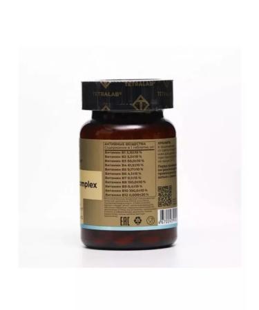 TETRALAB Multi B-comprehensive vitamir for the nervous system 60 tab - Buy Online on GoSupps.com