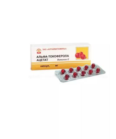 ALTAI VITAMINS Vitamin E caps 80mg 5 paces for 10 capsules - Buy Online on GoSupps.com