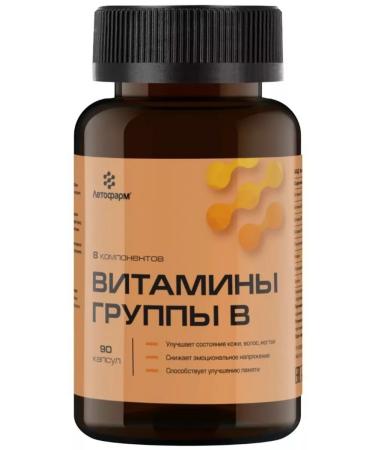 LETOFARM B vitamins in 90 pcs. capsules weighing 0.36 -1pcs
