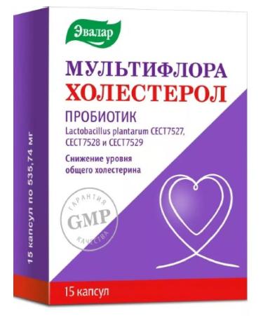 Evalar Multiflora cholesterol to reduce the level of total-1pcs