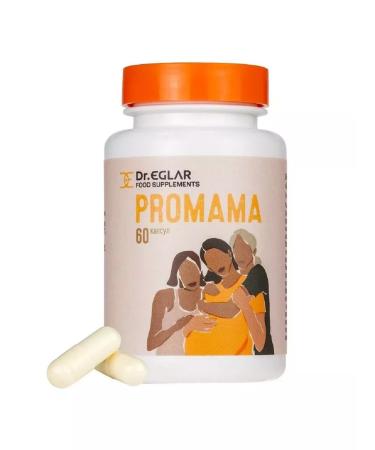 DR EGLAR Dr. Eglar Promama N60 caps 595MG-1 pound - Buy Online on GoSupps.com