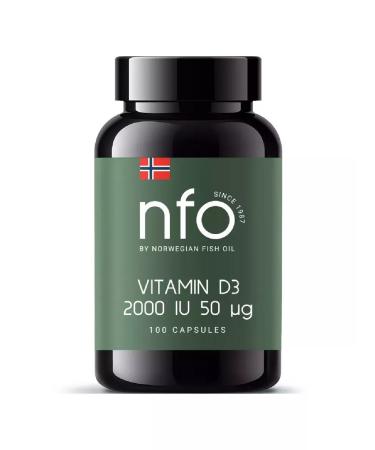 NFO vitamin D 3 2000 IU 100 capsules