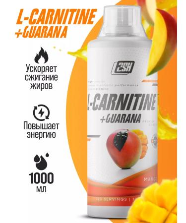 2SN L carnitine guarana fat burner for weight loss 1000ml mango