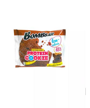 BombBar Cookies Protein chocolate brownie 40 g 18 - Buy Online on GoSupps.com