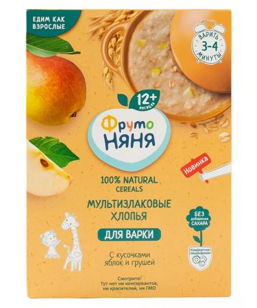 Frutonyanya Silent Multicar -haired Multicarp with Apple and Grushi 200g