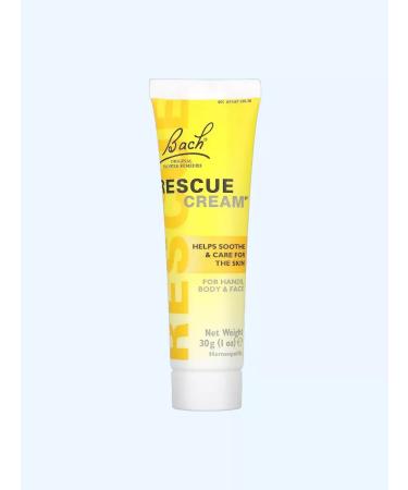 Bach Original Flower Remedies Bach flowers soothing cream Rescue Cream 30 g - Buy Online on GoSupps.com