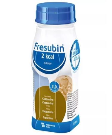 Fresubin Drink 2 kcal from food fibers with a cappuccino taste 200ml 4but 1UP - Buy Online on GoSupps.com