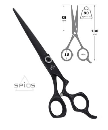 Spios Scissors hairdressers straight filizers set - Buy Online on GoSupps.com
