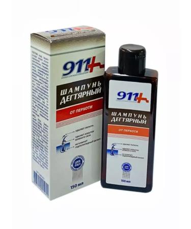 Twins Tech 911 Degtyar shampoo 3 packages of 150 ml kit - Buy Online on GoSupps.com