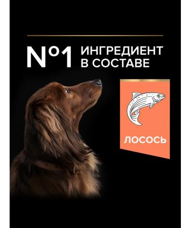 PRO PLAN Feed for small dogs with sensitive skin 3 kg x 2 pcs - Buy Online on GoSupps.com