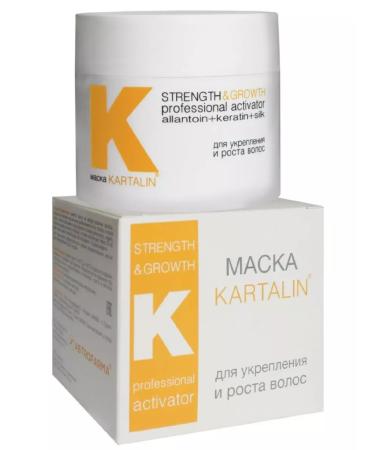 Kartalin Mask for strengthening and hair growth 250ml-1 pcs - Buy Online on GoSupps.com