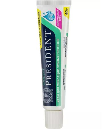 PRESIDENT Garant cream for fixing dentures with N-1pcs - Buy Online on GoSupps.com