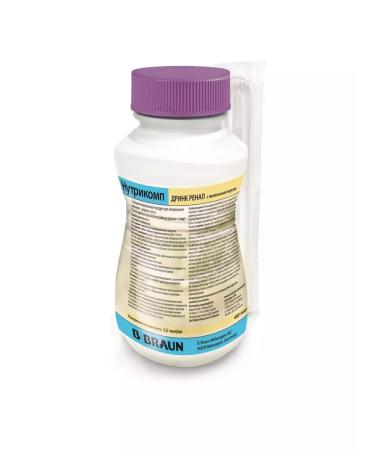 B Braun Nutherkop Drink Renal Vanil 200 ml - 2 boot - Buy Online on GoSupps.com