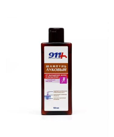 Twins Tech 911 Onion shampoo with burdock oil 3 packages of 150 ml - Buy Online on GoSupps.com