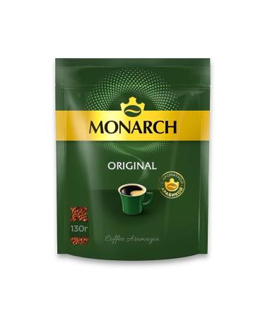 Coffee soluble Jacobs Monarch (original) 130 gr - Buy Online on GoSupps.com