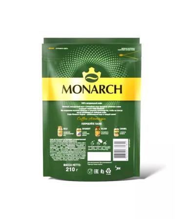 Coffee soluble Jacobs Monarch (original) 210 g - Buy Online on GoSupps.com