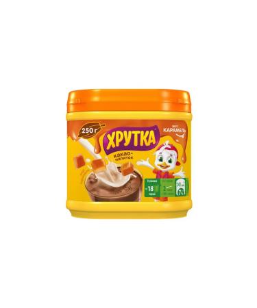 Khrutka Cocoa drink "Crown" with a taste of caramel 250 g