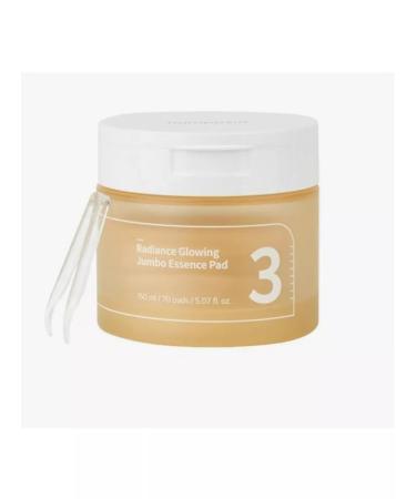 Numbuzin Toner Pads Radiance Glowing Jumbo Essence Pad No. 3 150 ml - Buy Online on GoSupps.com