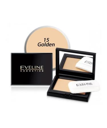 Eveline Cosmetics Compact powder for face No. 15 Golden 9gr