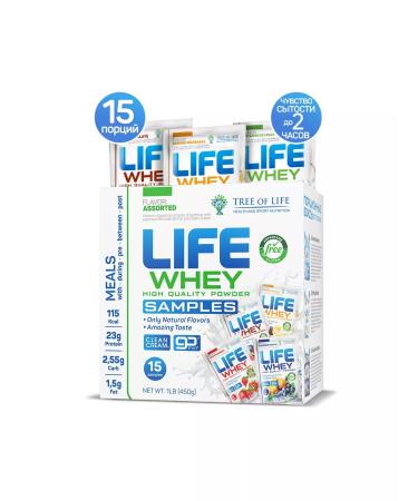 Tree of Life Serum protein + casein cocktail Whey Protein 15 pcs