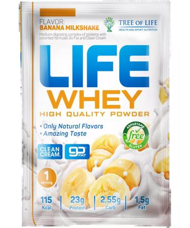 Tree of Life Serum protein + casein cocktail Whey Protein 15 pcs - Buy Online on GoSupps.com