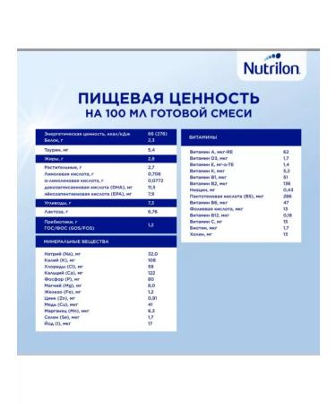 Nutrilon Milk mixing Premium Junior 3 from 12 months. 600g 1pc - Buy Online on GoSupps.com