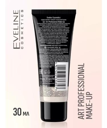 Eveline Cosmetics Tonal face cream light-beige Professional 30 ml - Buy Online on GoSupps.com